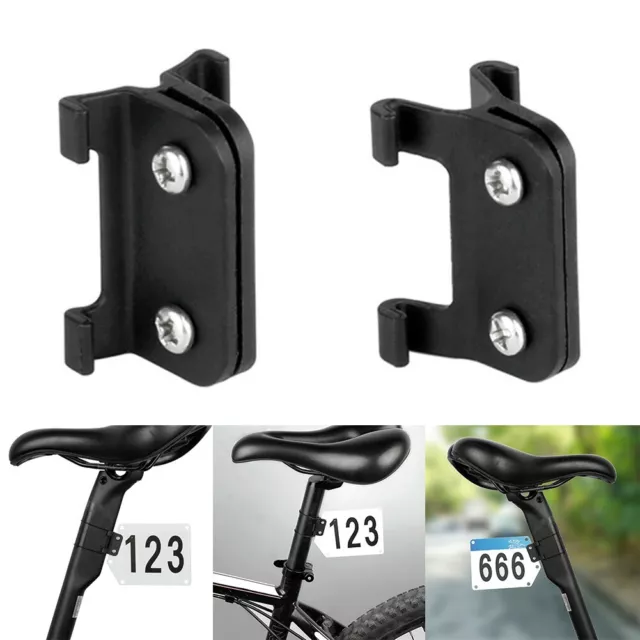 Versatile Bicycle Racing License Plate Holder Fits MTB and Road Bikes