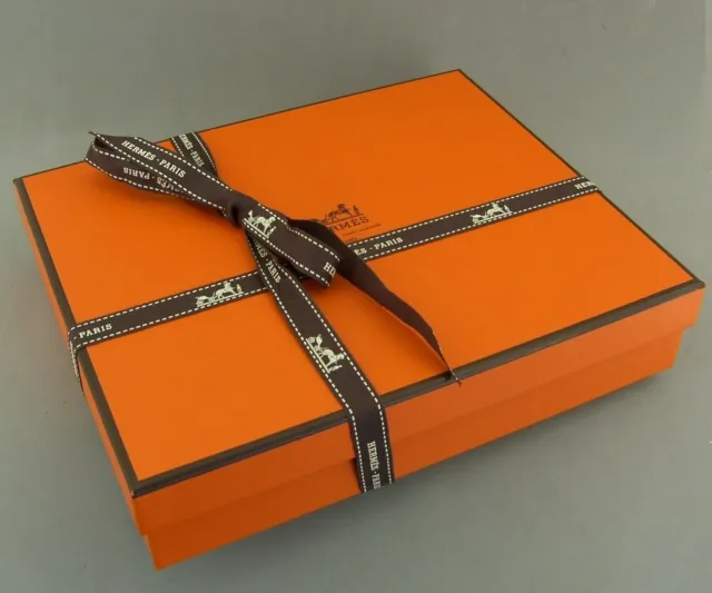 HERMÈS / HERMES Geschenkbox ✔️ Karton Box Schachtel ✔️ Geschenkkarton Verpackung 2