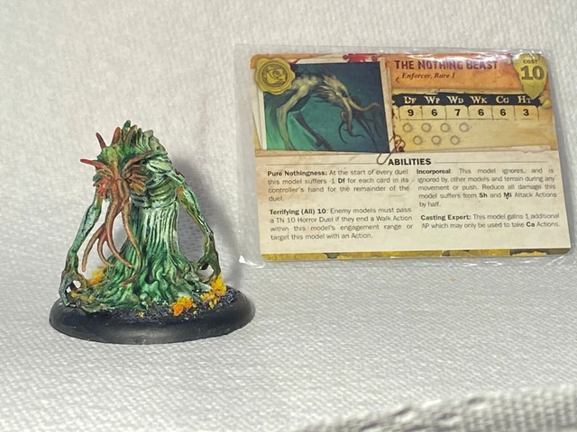 The Nothing Beast - Malifaux - PAINTED - Outcasts (2nd Edition)