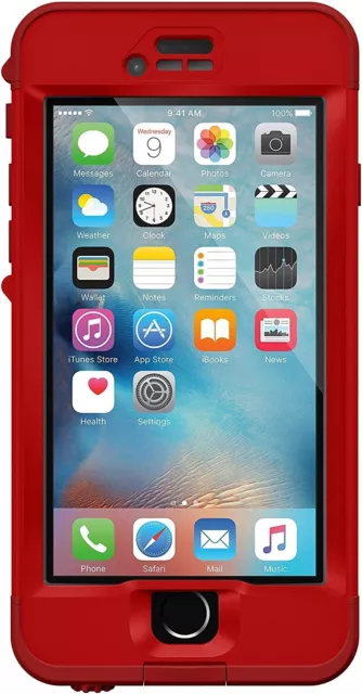 Lifeproof NÜÜD SERIES iPhone 6s Plus ONLY Waterproof Case CAMPFIRE - FLAME RED