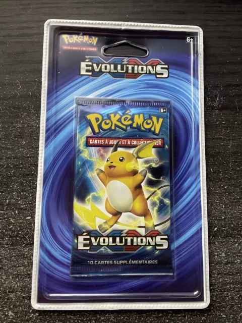 Carte Pokémon Booster Sous Blister Xy 12 Évolutions Illustration Raichu