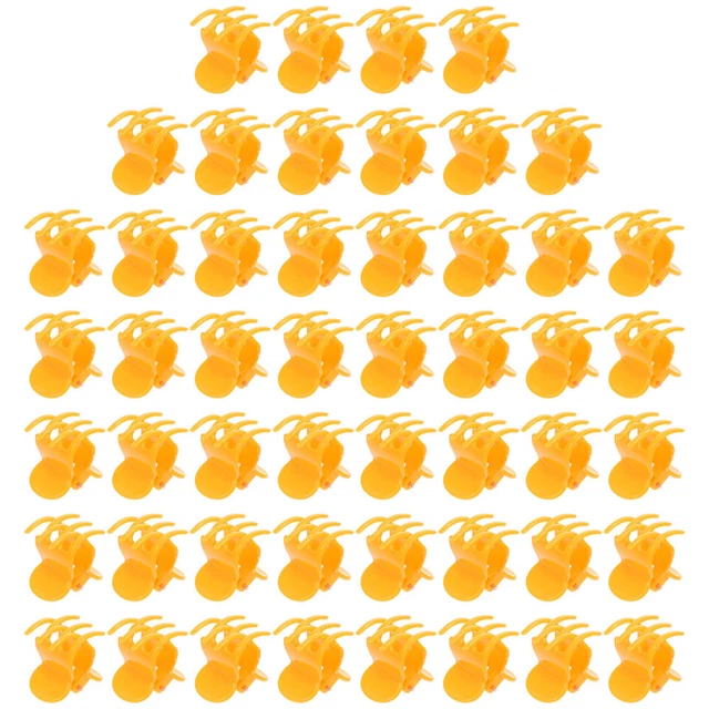 50 PCS AGRICULTURE Tools Vegetable Grafting Clips Plant Gripper £12.45