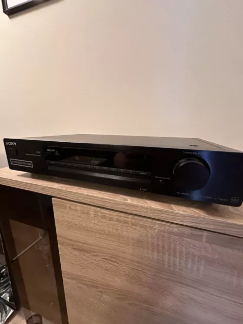 Sony FM-Stereo-/AM-Tuner ST-SB920, schwarz, in gutem Zustand zu verkaufen!