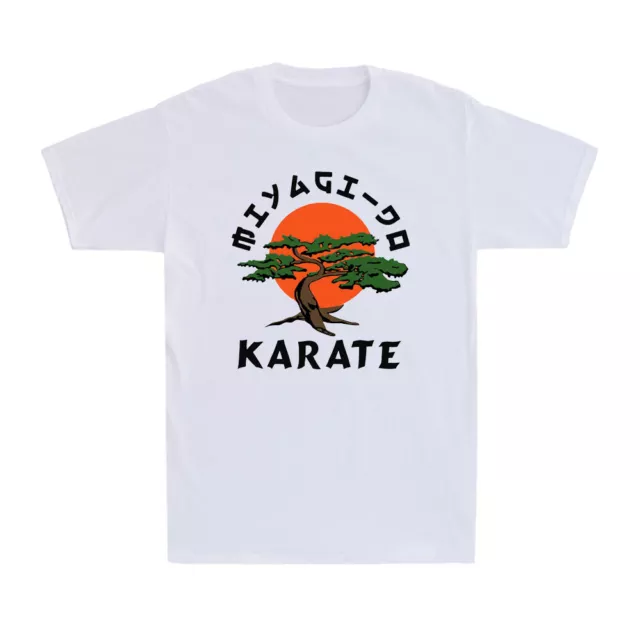 Miyagi Do Karate Funny Martial Art 80's Movie Cobra Kai Vintage Men's T-Shirt