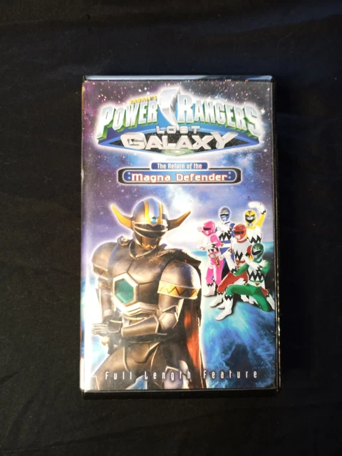 Power Rangers Double Feature POWER RANGERS DOUBLE VHS bundle -Magna Defender and Curse of the Cobra ...