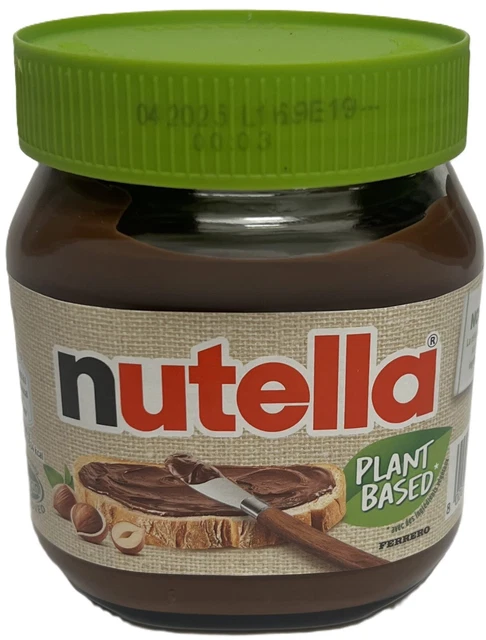 NUTELLA PLANT BASED vegane Schoko Creme Brotaufstrich 350g Gl. VEGANES ...