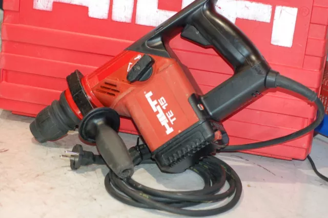 HILTI-TE15 Perforateur Dans Valise+Perceuse+Garantie+Facture