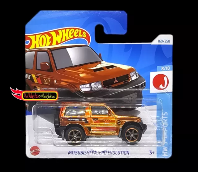 HOT WHEELS MITSUBISHI PAJERO EVOLUTION SUPER TREASURE HUNT JIMPORTS J