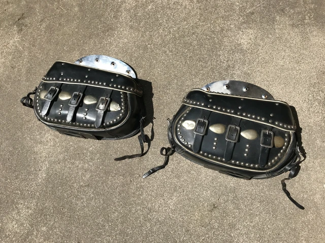 PANHEAD SADDLEBAGS LEATHER Flathead Knucklehead Hydra Glide Rigid