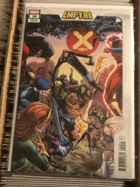 X-Men #10 Empyre Fantastic Four Marvel Girl Patrick Zircher Variant Cover 2020