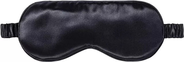 Silk Sleep Mask Black New with box