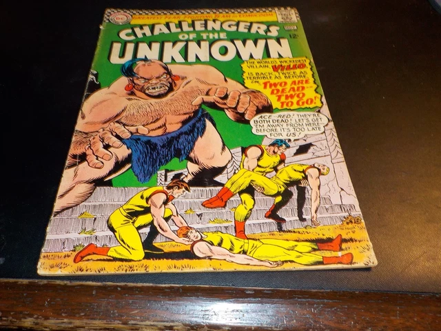 Challengers Of The Unknown #52 Oct Nov 1966 Comic Book #2