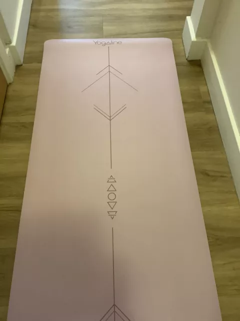 Eco Friendly Yoga Mat Natural Rubber Non slip Premium Quality 68 x 183 x 0.4 cm 2