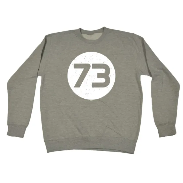 73 Number - Mens Womens Novelty Clothing Funny Top Sweatshirts Jumper Sweatshirt