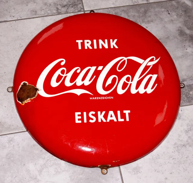 TRINK Coca Cola Eiskalt Aufkleber für Mini Kühlschrank Kühltruhe 24x12cm  kaufen bei