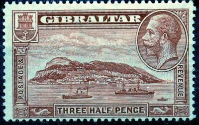 GIBRALTAR 1921-7 SG#89, 1/2d Green KGV MH #E37403 £0.99 - PicClick UK