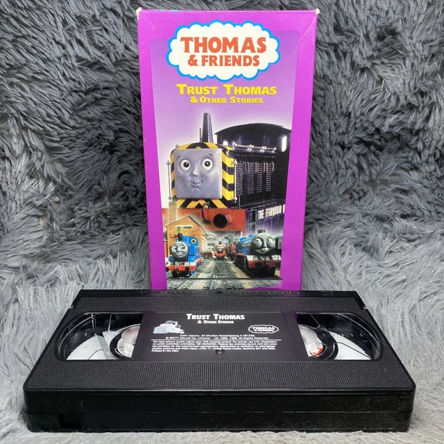 THOMAS TANK ENGINE Friends Trust Thomas & Stories VHS Tape 1992 Video ...