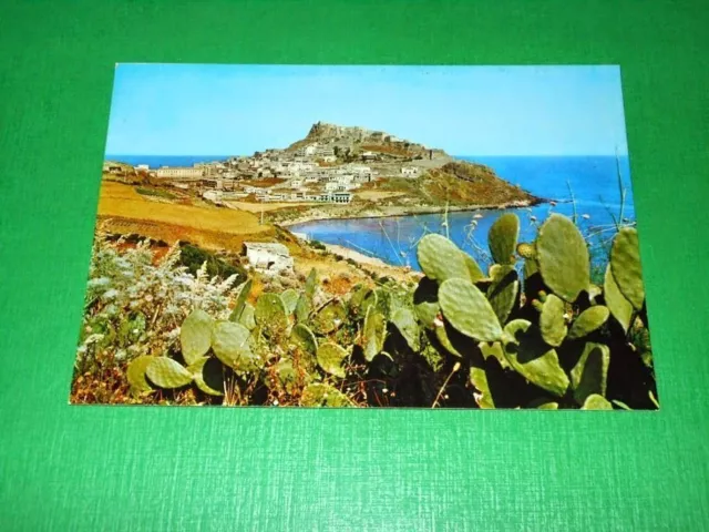 Cartolina Castelsardo - Veduta panoramica 1965 ca.