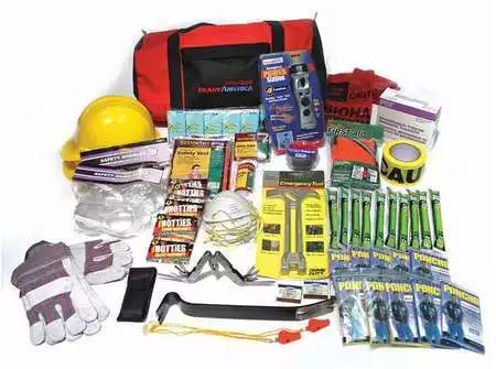Ready America 70030 Emergency Site Safety Bag, Kit, Fabric Case, 50 Person