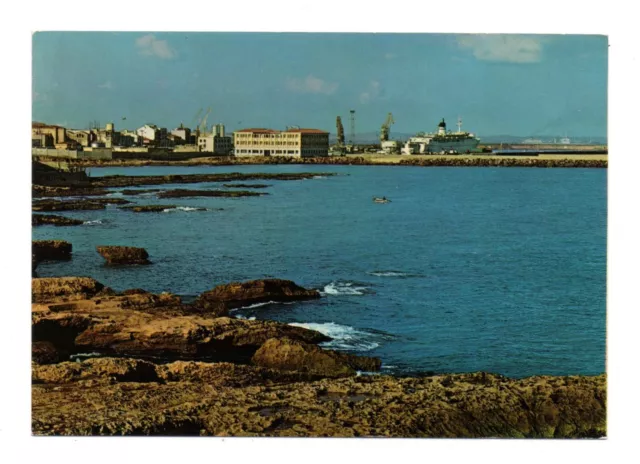 Italia Sassari- Porto Torres  Panoramica Sulla Costa Cartolina Non Viaggiata