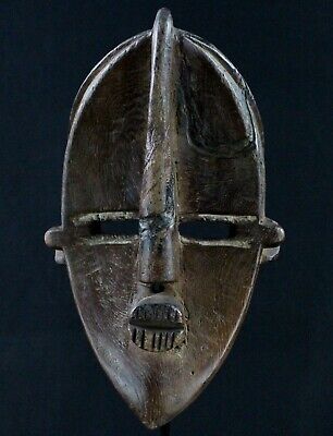Art African Arts First Tribal Arte Mask Mfondo Hunting Lwalwa - 24 CMS 2