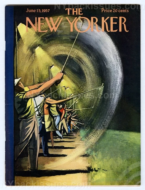 Magazine The New Yorker Complet - Août 1969 - Couverture Arthur Getz - Édition Sans étiquette (bon état)