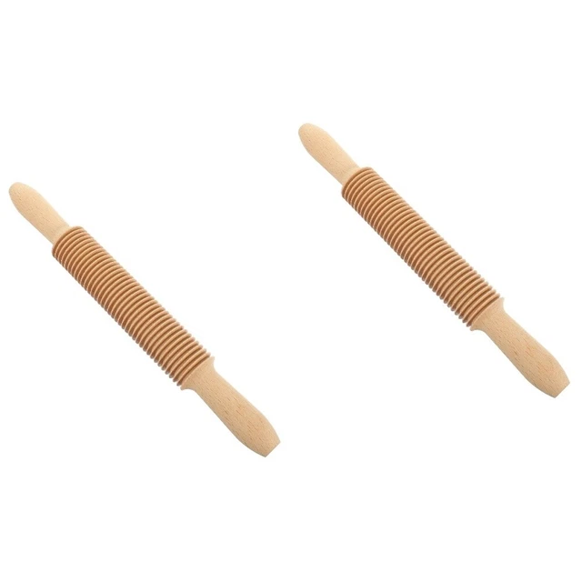 2x Para Pastel para Hornear Pasta Rodante Pastelería Rodillo Pastelería Rodillo Masa para Masa Espaguetis