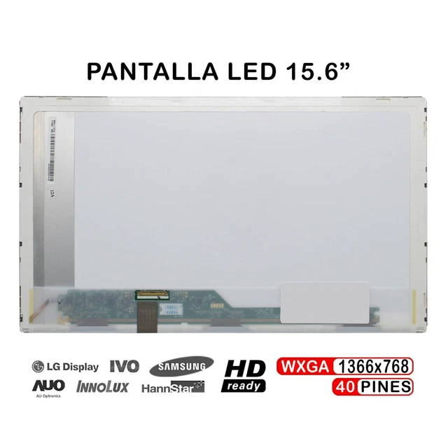 Écran De Remplacement 15.6" LED Pour ASUS X5DIN, X552EP, K52F, F55A, Etc. - Résolution 1366x768 - Neuf - Garantie 1 An