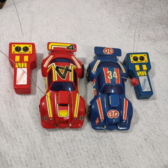 Lot of 2 1979 AZRAK-HAMWAY George Barris RC Cars AS/IS FOR PARTS NOT WORKING