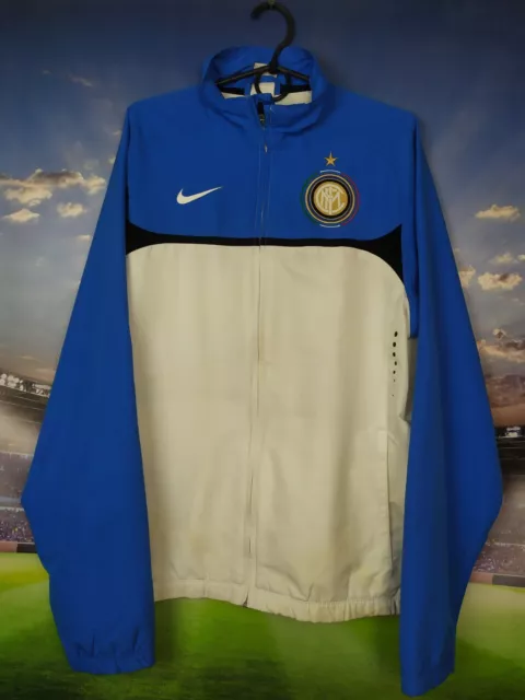 Inter Milan Training Jacket With Zipped Multicolor Nike Mens Size M