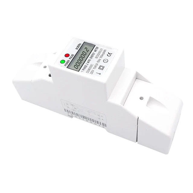 JXZDH Energy Meter SDM120CT-MV+TU24 100A/0.1V CT, 1 Phase 2 Wires, 230V