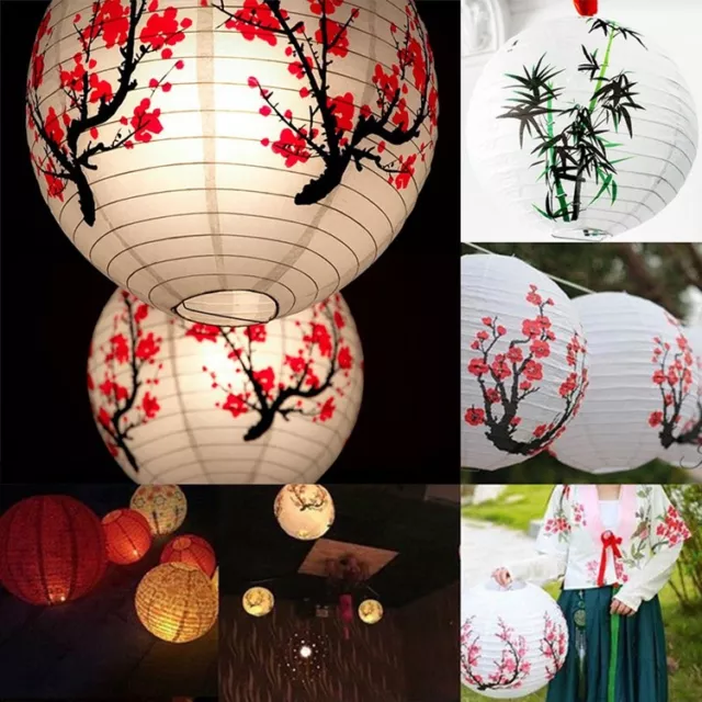 16" Chinese Paper Lanterns Lamp Shade Wedding Party Christmas New Year Decor