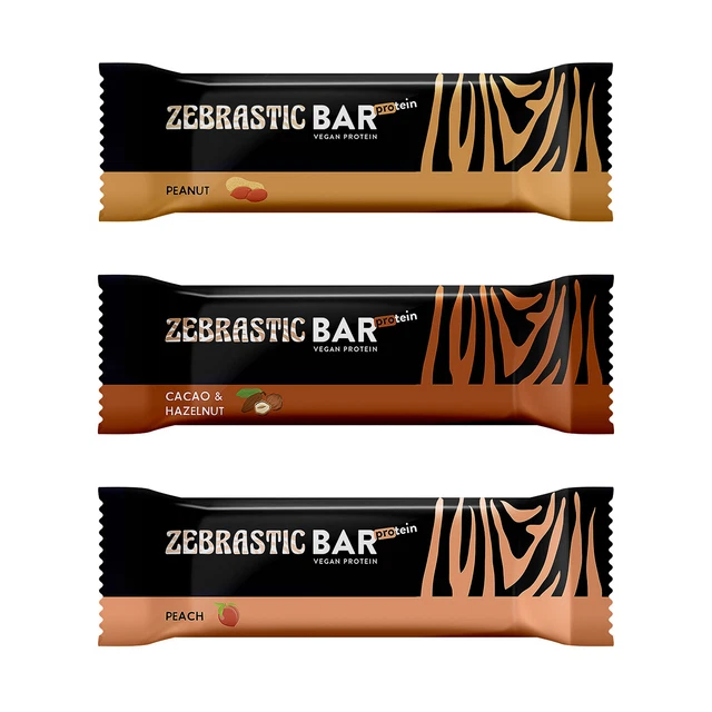 Zebrastic BAR Proteinriegel Cacao & Hazelnut 40g