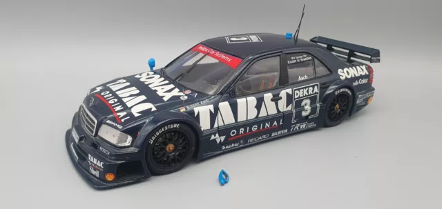 Modelos de coches 1:18 UT modelos Mercedes Benz Clase C DTM Clase 1 #3 Roland Asch