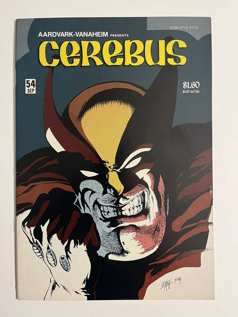 Cerebus The Aardvark # 54 - Wolveroach Marvel Parody - Higher Grade VF-