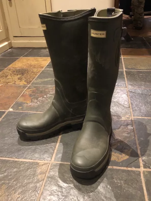 Men's balmoral side deals adjustable wellington boots