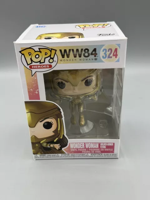 Funko POP! Heroes DC Comics Wonder Woman WW84 Wonder Woman Golden Armor Flying