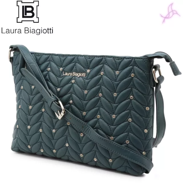 Sacs A Épaule Laura Biagiotti Bennie_LB22W-104-2 Femme Vert 129388 Original N