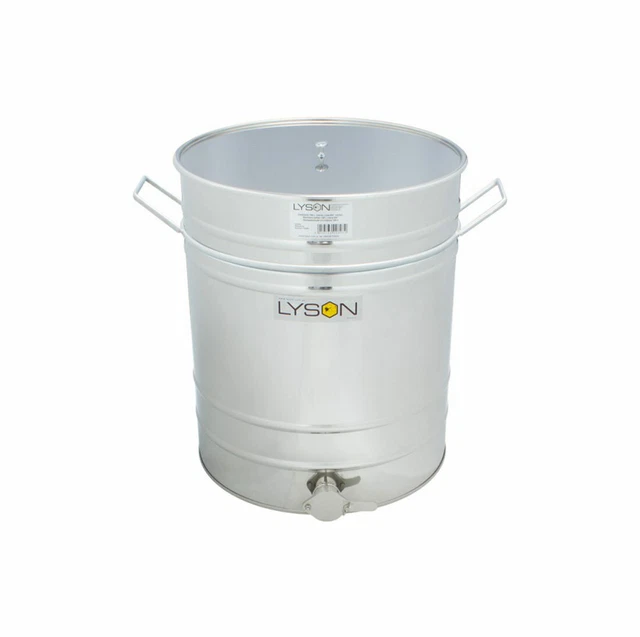 Abfüllbehälter aus Edelstahl 100 Liter für Honig (ca. 135 KG) und Lebensmittel