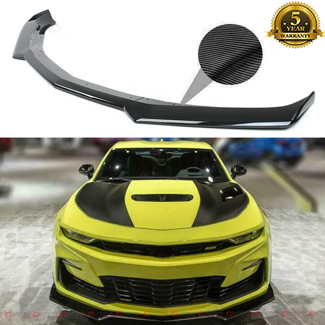 CARBON FIBER LOOK Front Bumper Lip Splitter For 1621 Camaro SS/1921