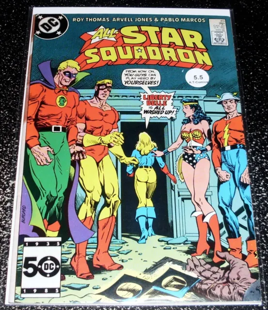 All Star Squadron 45 (5.5) 1st Print 1985 DC Comics