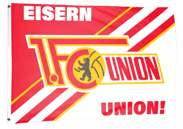 Hissflagge Fahne 1.FC Union Berlin Eisern Union Flagge - 120 x 180 cm
