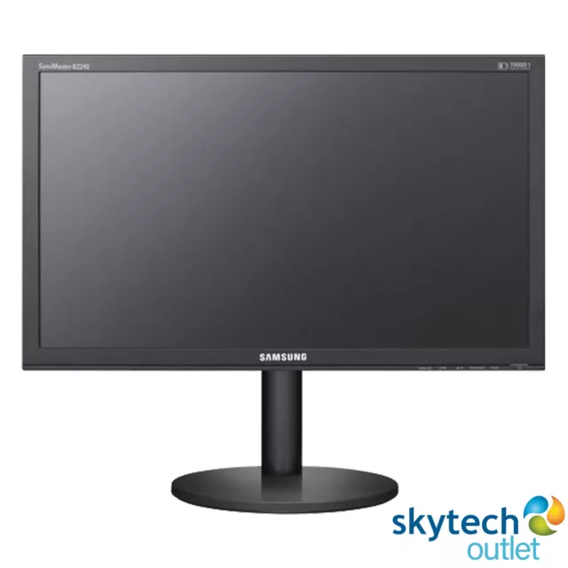 Monitor LCD Samsung SyncMaster B2240W 22" pulgadas puertos VGA, DVI - GRADO B