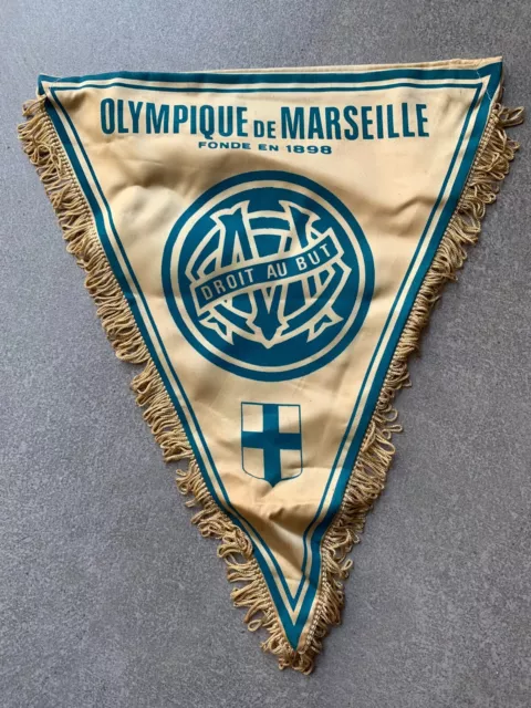 RARE ANCIEN GRAND drapeau om O.M Olympique Marseille no écharpe maillot  ultra EUR 16,50 - PicClick FR