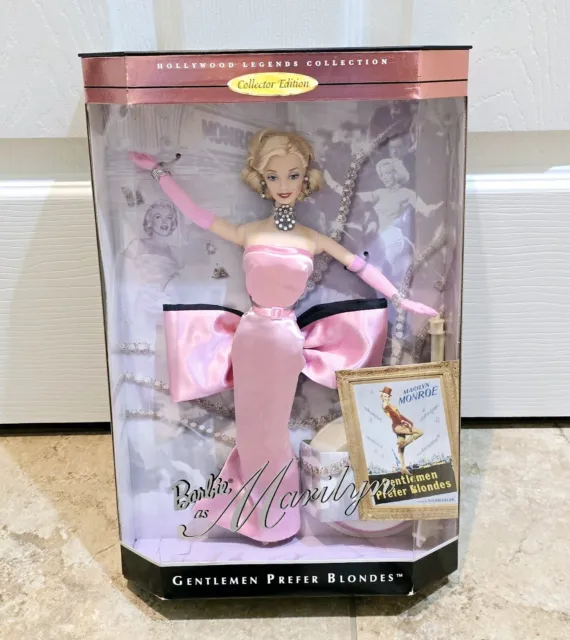 Barbie As Marilyn Monroe Gentlemen Prefer Blondes 1997 Mattel 17451 NRFB MINT