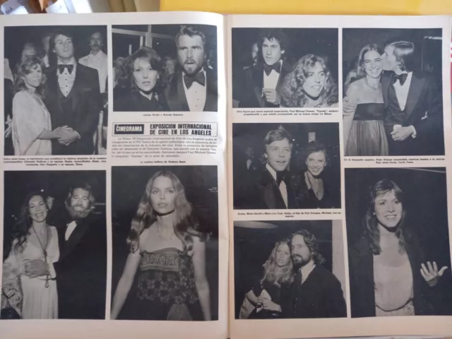 clippings H 1761 carrie fisher james brolin mark hamill barbara bach sylvester