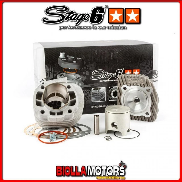 Cilindro Kit Gruppo Termico DR Evo D 47 Aprilia Scarabeo 50 - Foto 3