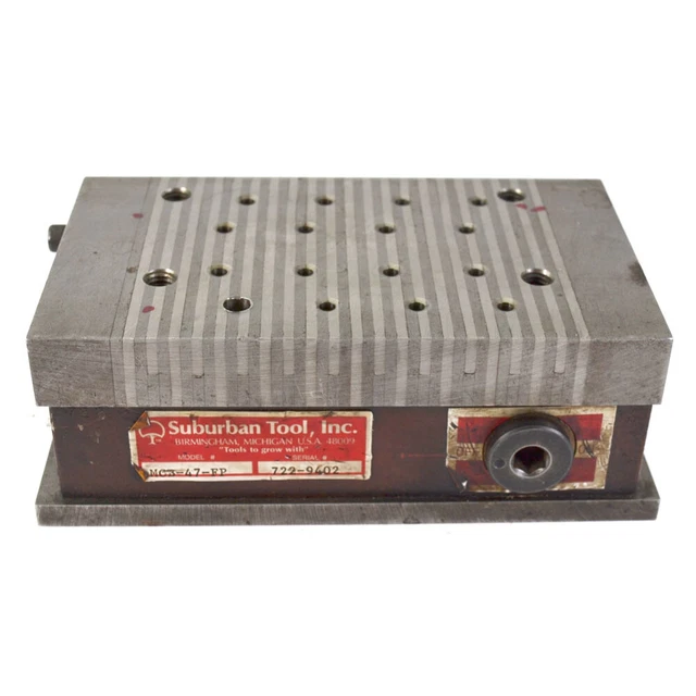 Suburban Tool MCB-47-FP Magnetic Sine Plate 7" x 4"