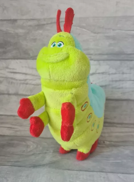 Bugs Life Pixar Disney Store Small Beanie Plush Heimlich Green Caterpillar
