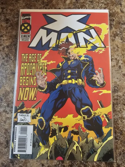 X-Man #1 (1995) 1st Appearance Of Nate Grey X-Man Marvel Comics NM